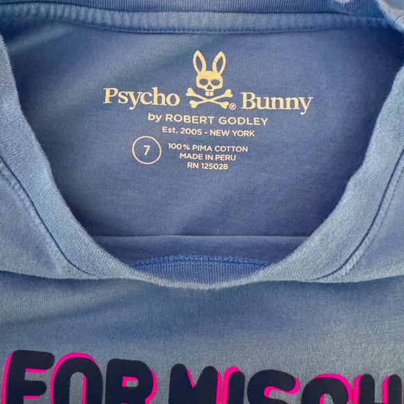 Psycho Bunny Made for Mischief Men's Graphic T-Shirt Size 7 (XL) - Picture 5 of 8